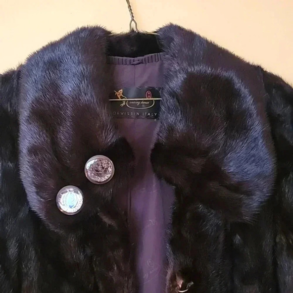 SAFURON MINK OVERCOAT - Picture 13 of 15